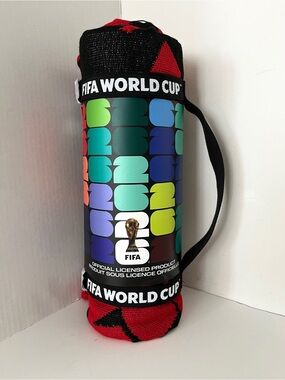 FIFA World Cup Tapestry Throw Blanket – Brand New